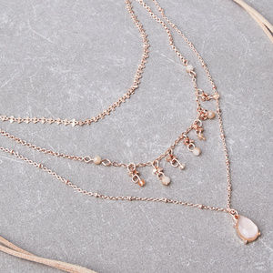 AEO Layered Bead Necklace